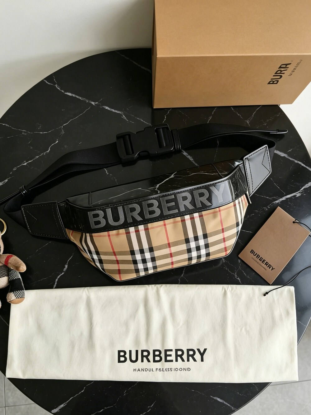 Burberry Vintage Check Belt Bag